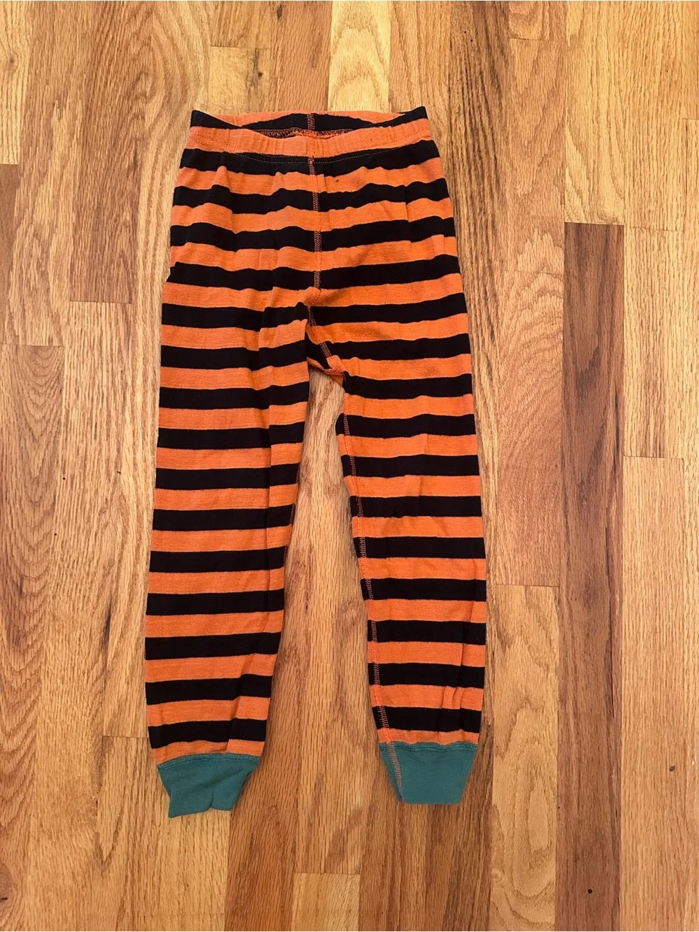 Hanna Andersson Size 110 5 Pumpkin Costume Long John Pajama Set Halloween
